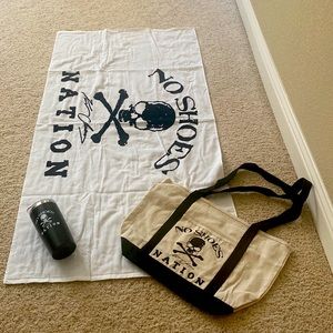 Kenney Chesney Combo Beach Towel, Tumbler and Tote